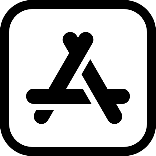 From the App Store icon
